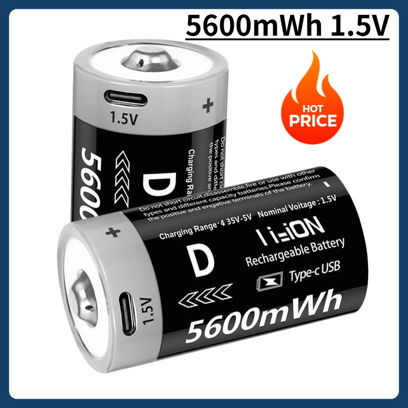 5600Mwh 1.5V Usb Re…