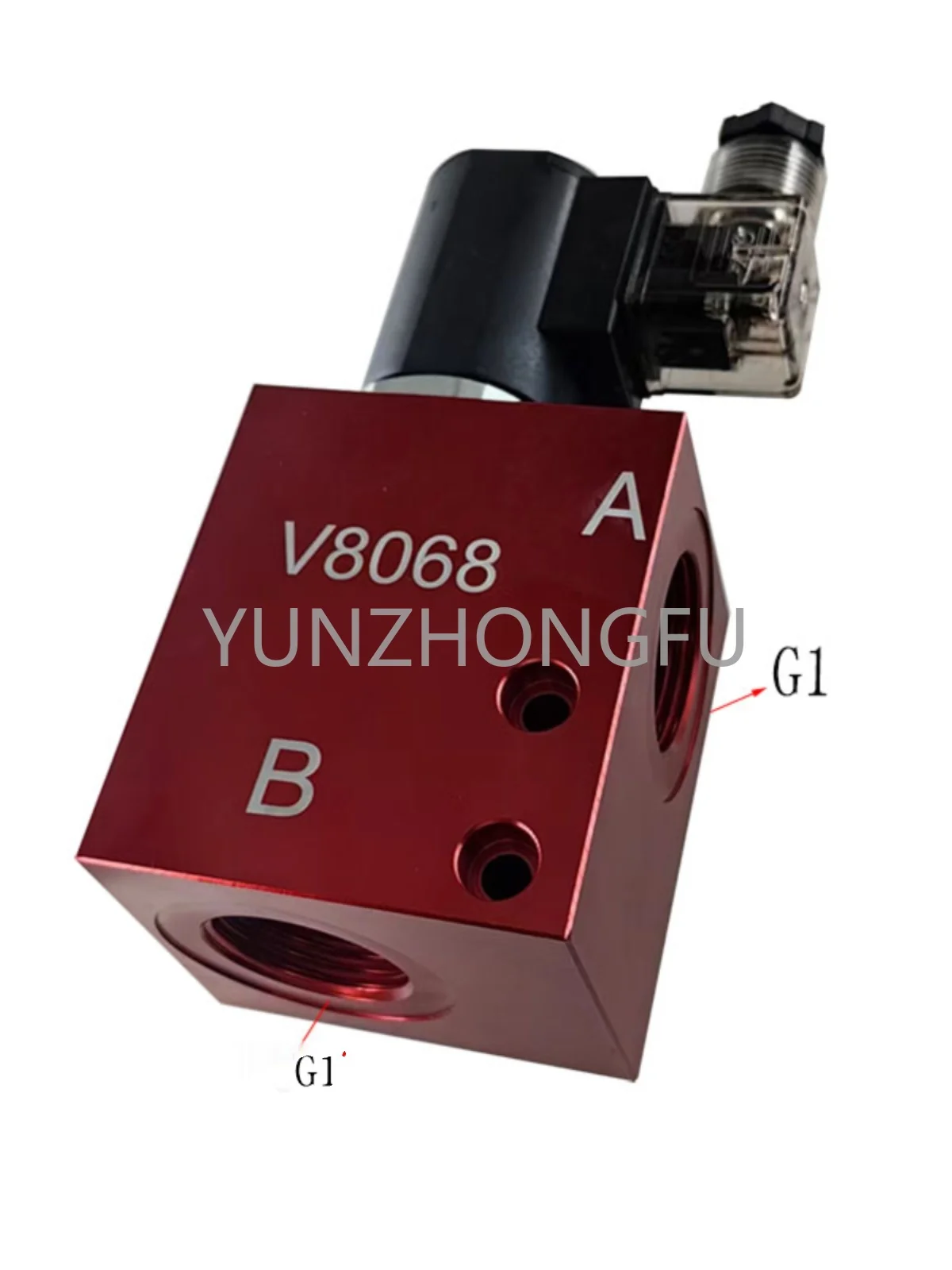 Hydraulic Station Solenoid LSV6-16-2NOP Normally Open Battery Cartridge Reversing Check Press Valve