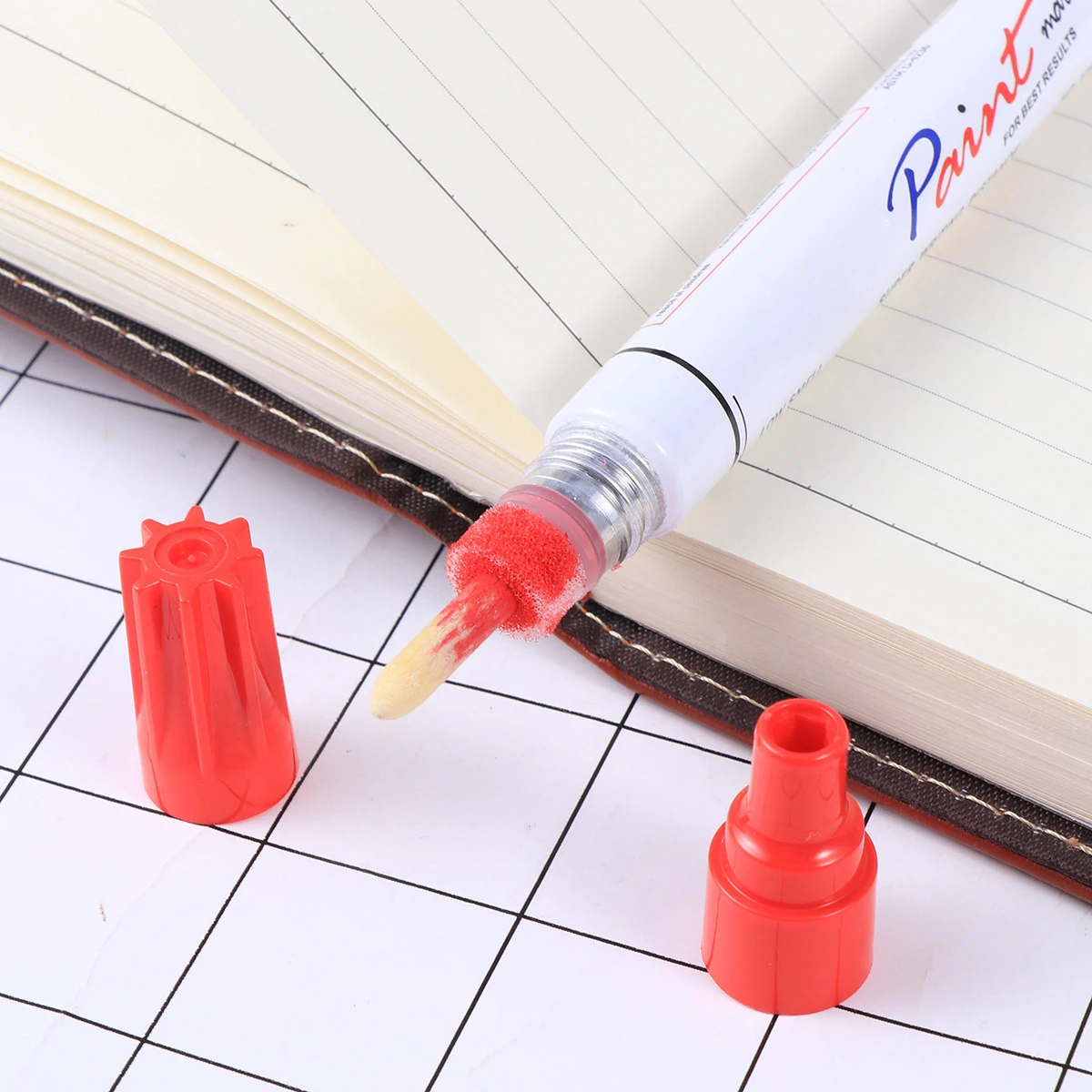 

Car Paint Repair Pen Black Tool For Up Paint Marker Rust Prevention On Metal Glass Wood Stone