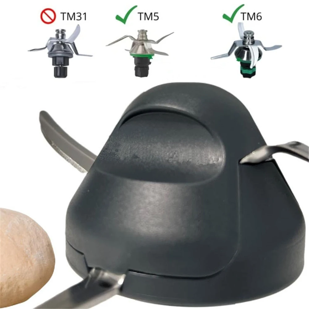 

Thermomix TM5 TM6 Protective Cover Mixer Blade Dough Kneading Head Seam Protectionsfrom Dough Dirt Blenders Accessories