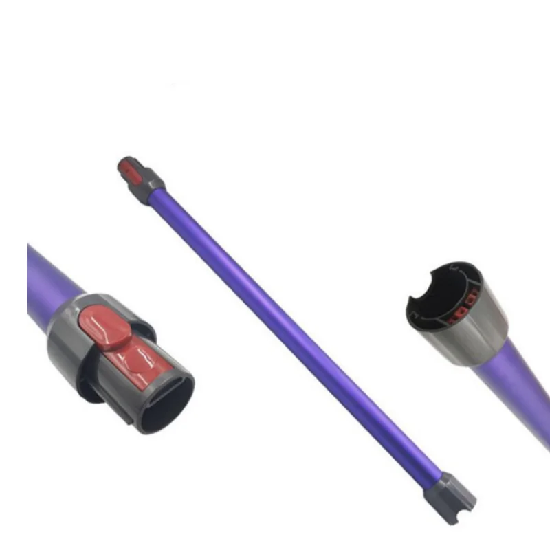 Telescopic Extension Rod for Dyson V6 Straight Pipe Metal Extension Bar Handheld Wand Tube Purple image 4