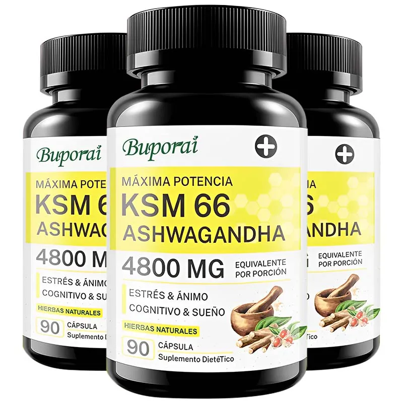 

KSM-66 Ashwagandha Supplement - Improves Vitality, Improves Energy Levels, Improves Exercise Endurance for Adult