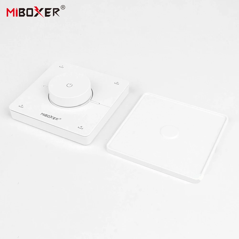 Miboxer K0  2.4G 86 Rotating Wheel CCT Scene Remote Adjust Color Temperature Brightness Dimmer Dual white Controller LED Switch