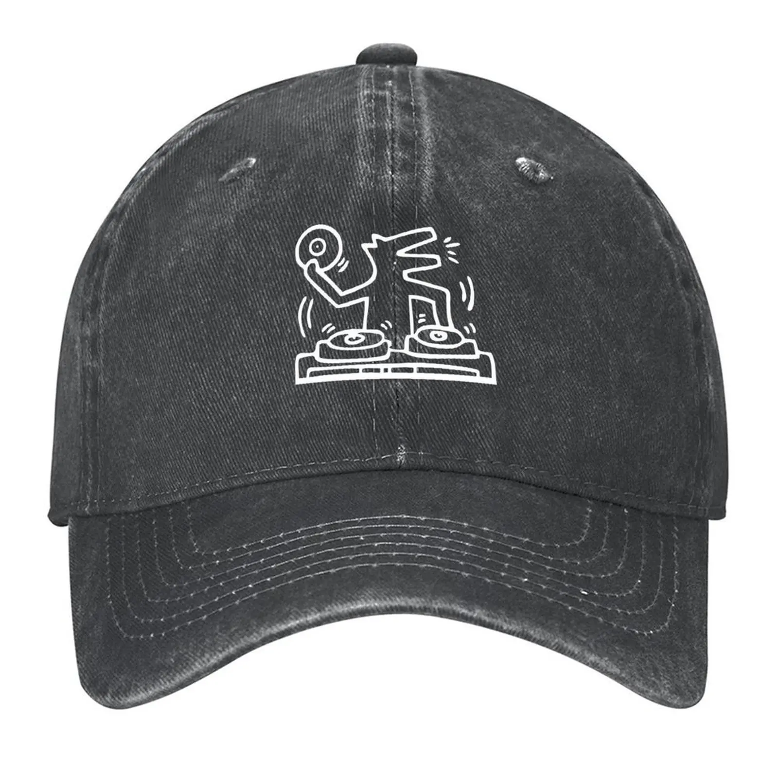 

dj white dog Baseball Cap summer hat Sports Cap Hood Luxury Cap Boy Women's