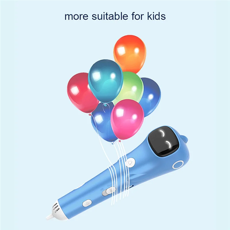 

3D Pen PCL Filament Low Temperature Anti-Scald 3D Printing Pen DIY Drawing Toys for Girls Boy Christmas Birthday Gift