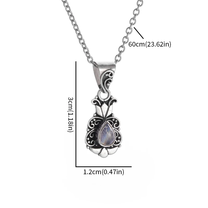 Fashion Ethnic Style Exquisite Butterfly Zircon Pendant Necklace Suitable for Ladies Elegant Banquet Prom Jewelry Girls Gift