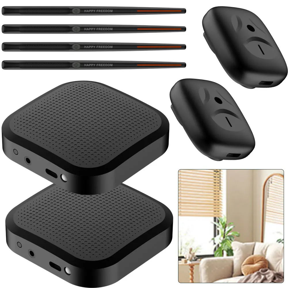 

Electric Air Drumsticks Portable Air Drum with Drumsticks Professional Smart Electronic Drum Set for Beginners Children Adults