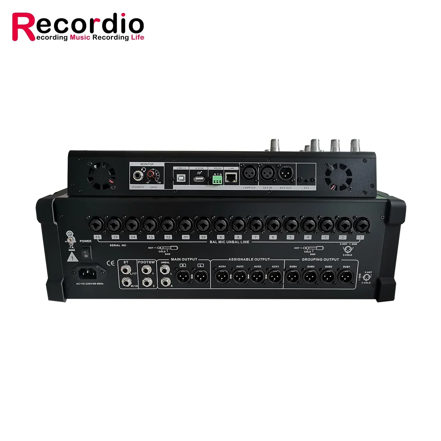 New Design Digital Mixer Sound Mixer Audio Mixer For Wholesales