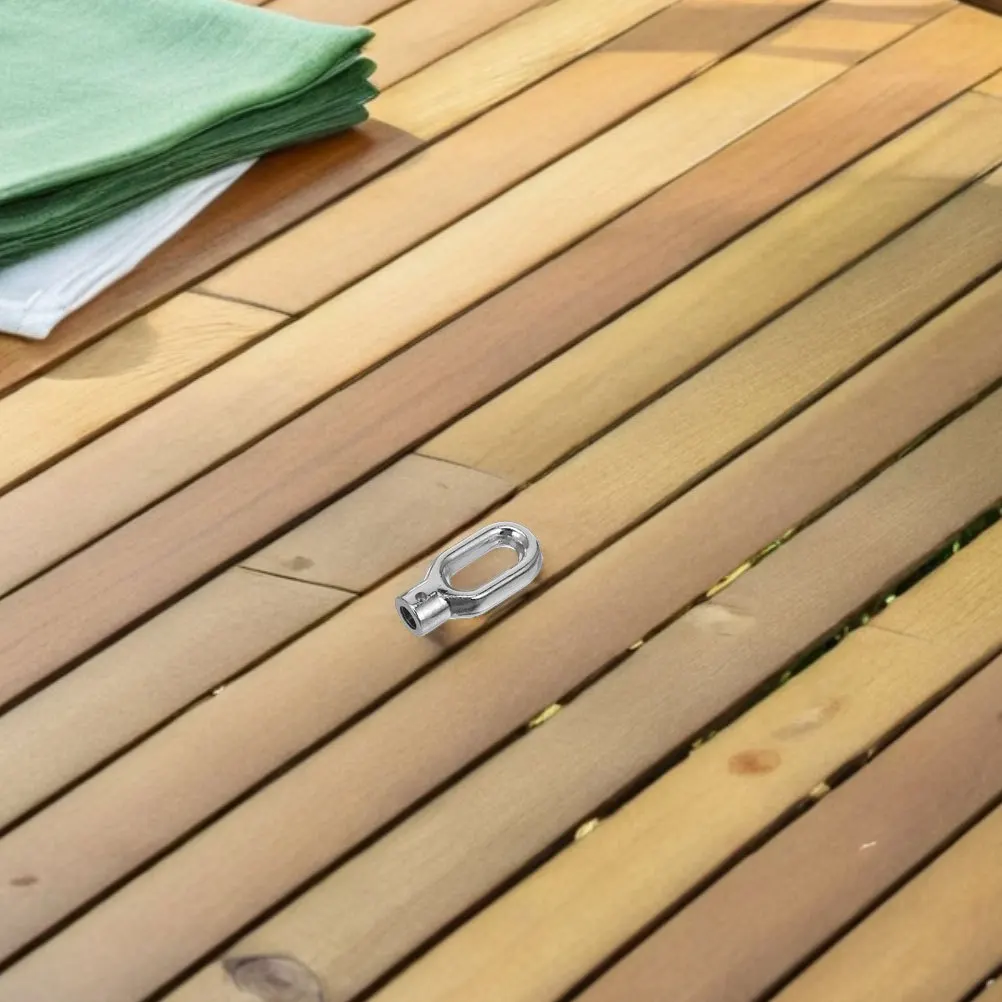 

2pcs Awning Ring Hooks Heavy Duty Aluminum Alloy For Outdoor Shop Sunshade Replacement Parts Awning Accessories