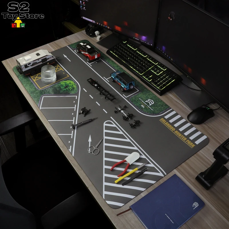 

Коврик для мыши Orlandoo Hunter из ПВХ 1000*500 мм с изображением парка, для сборки радиоуправляемых моделей, игр, офиса, нескользящий, водонепроницаемый, для стола