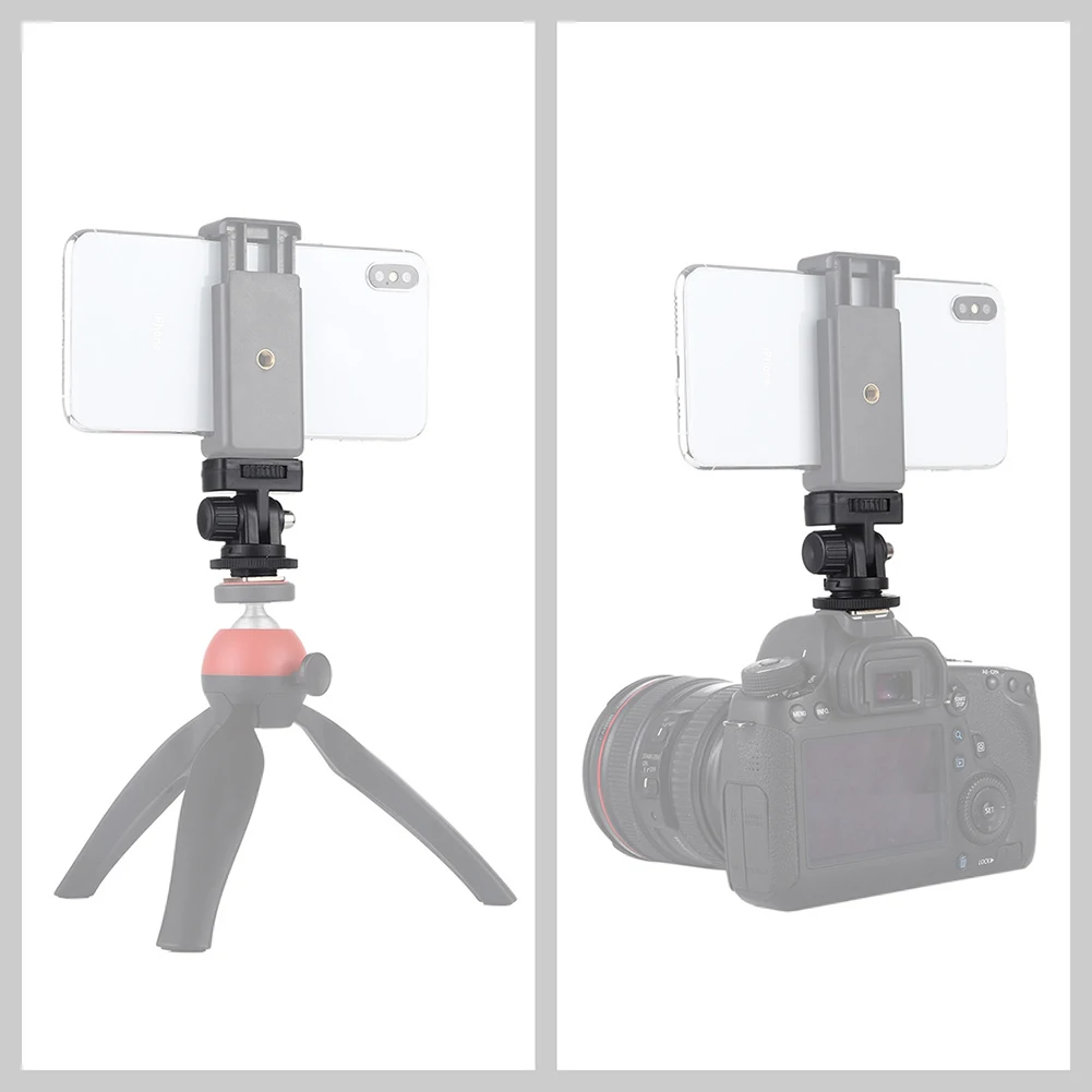 Perche à angle réglable pour appareil photo reflex numérique, adaptateur de montage de chaussure chaude à vis, améliore votre éclairage et votre surveillance, 14 pouces