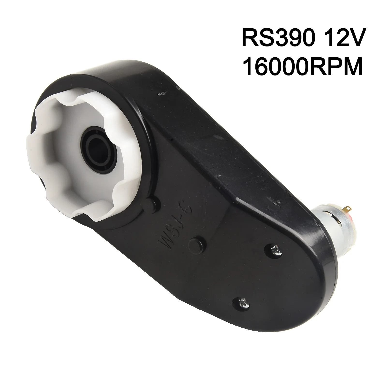 Moteur Électrique RS390 Avec Boîte De Vitesses - 12V 12000 RPM - Pièce De Rechange Pour Voiture Enfant