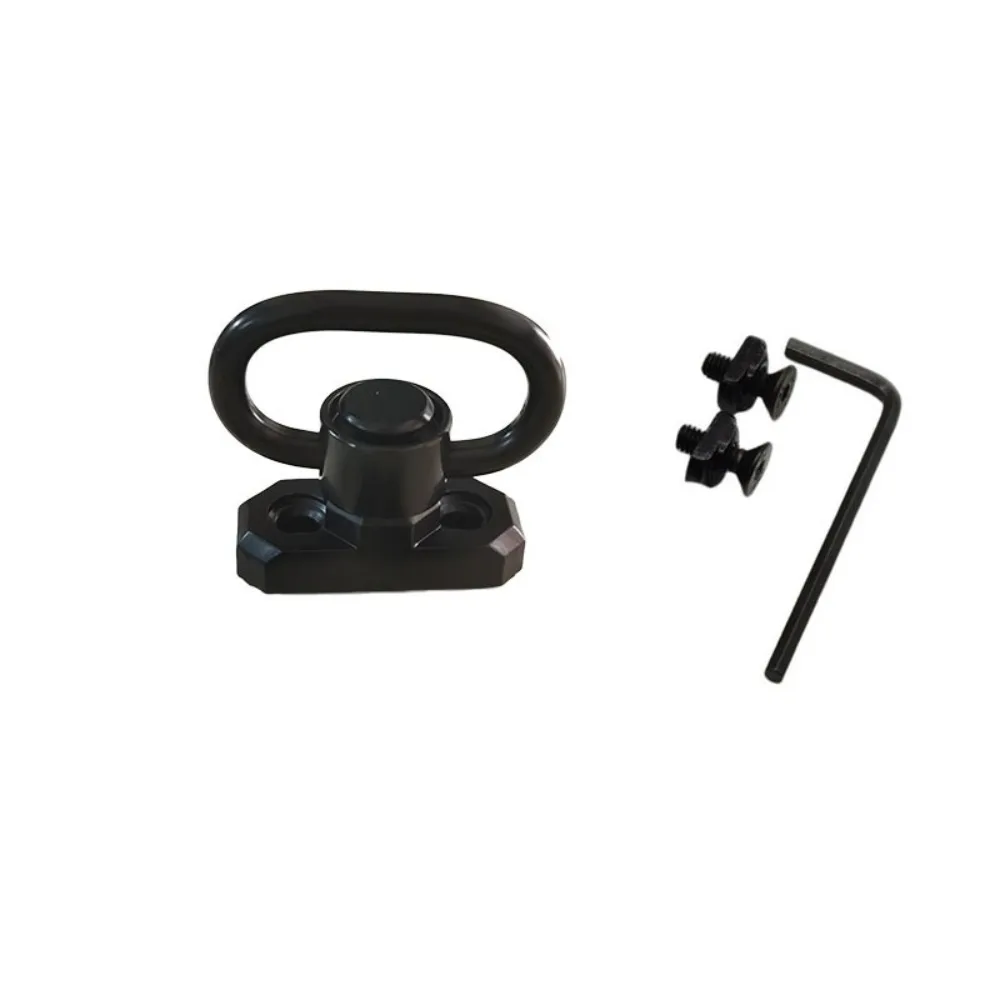Tactical Accessory Black Mlok Base QD Mlok Strap Buckle Floating Quick Release M-lok Strap Buckle