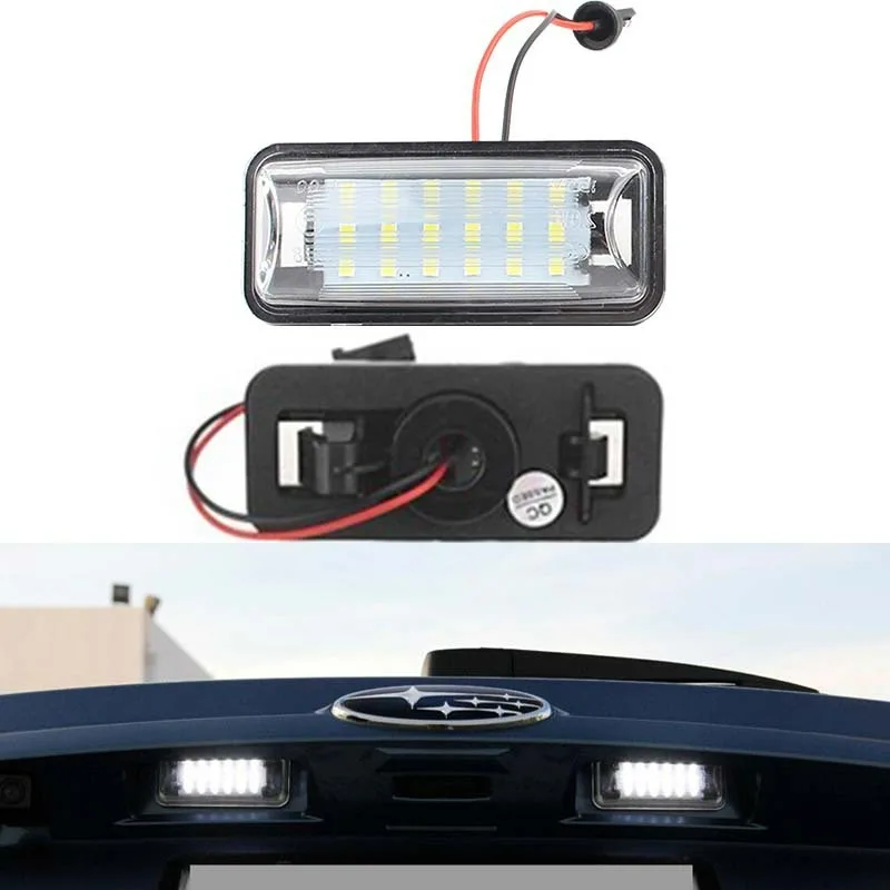 

1 Pair for Models in White Compatible with A FT-86 and GT-86 M Error-free LED License Plate Lights Suitable