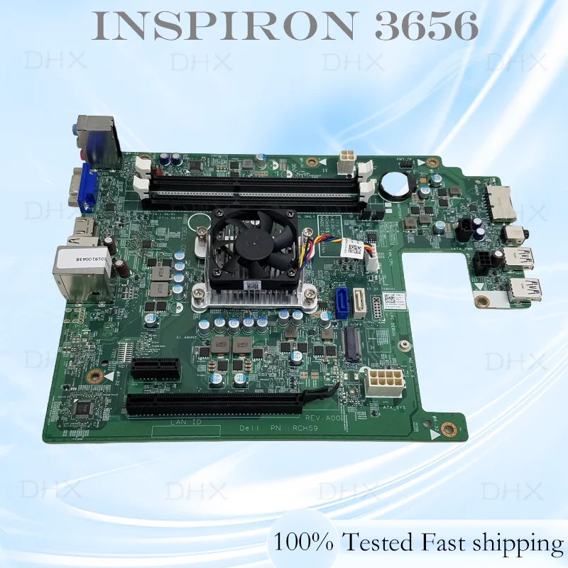 14130-1N For DELL Inspiron 3656 Desktop Motherboard CN-00W6FD 00W6FD 0W6FD RCH59 CPU:A8-8600p Mainboard 100% tested fully work