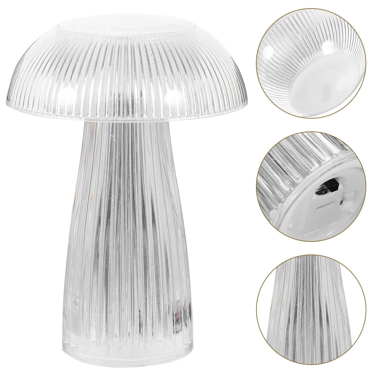 

Night Night For Bedroom Light Transparent Led Bedside Lamp For Bedroom Aesthetic Desk Decorative Table Lamp