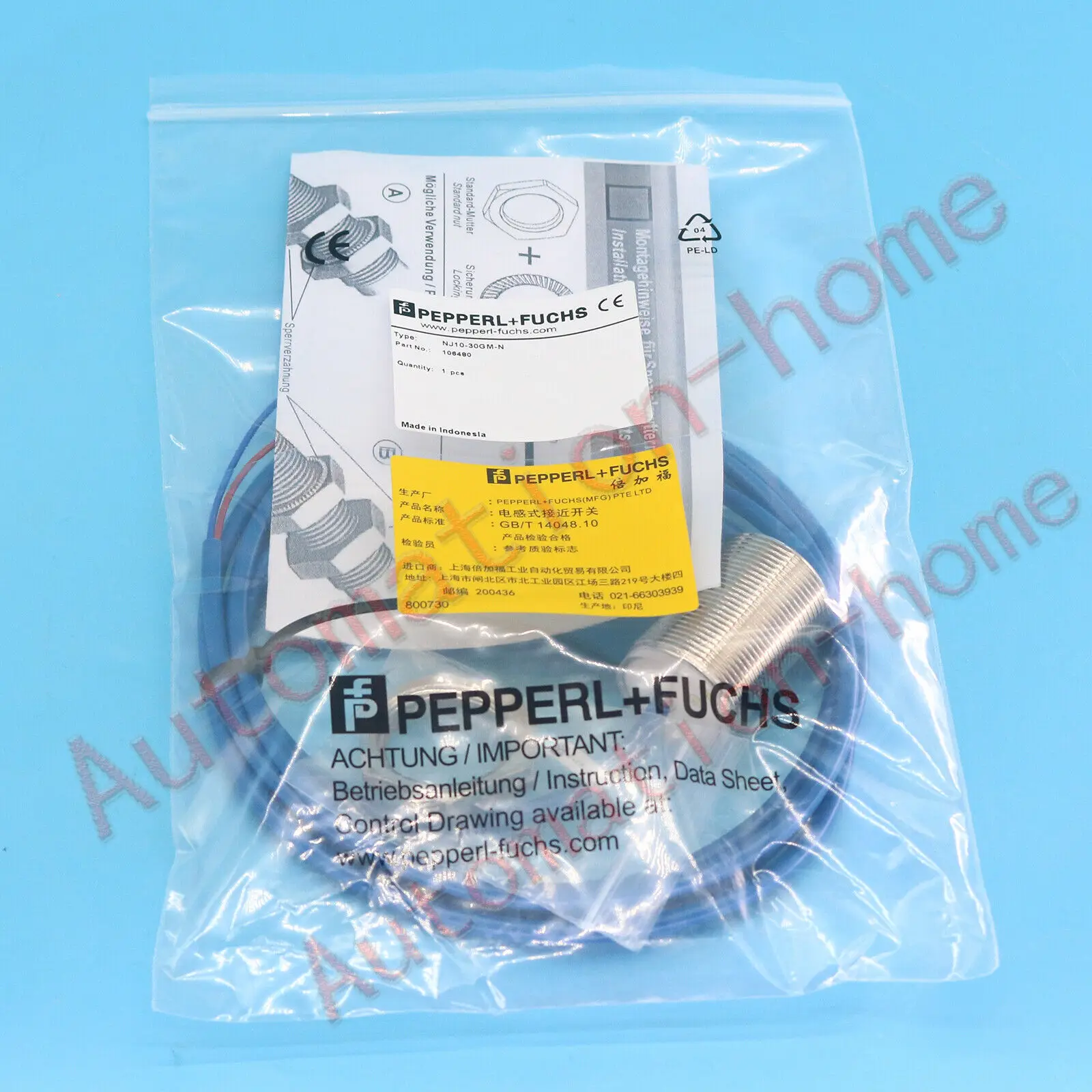 

ONE New Pepperl+Fuchs NJ10-30GM-N Inductive Proximity Switch Sensor