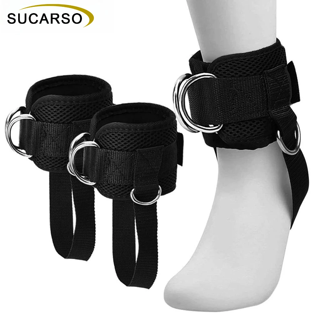 

Ankle Straps for Cable Machine, Ankle Attachment for Gym, Ankle-Cuff, Kickback Ankle Strap for Glute Workout, Leg Extensions