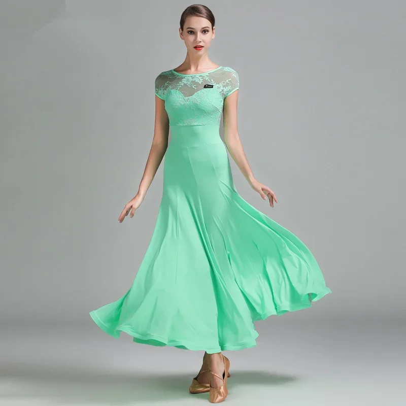 Ropa de baile, vestido de salón estándar, traje de vals para mujer, vestidos de baile modernos para adultos, traje de escenario de Tango, Ropa de baile Flamenco