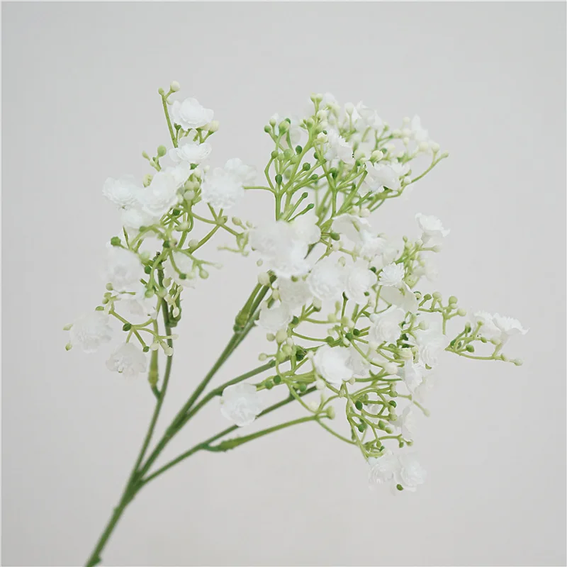 5Pcs/lot Artificial Flowers Gypsophila Bride Holding Bouquet Baby Breath Home Decoration Accessories Party Wedding Table Flowers