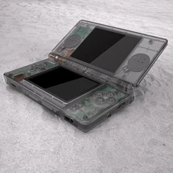 eXtremeRate Replacement Full Housing Shell for Nintendo DS Lite for NDSL - Clear Black