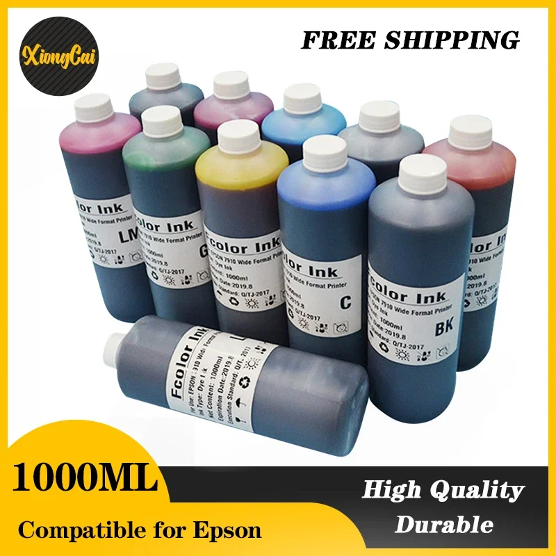 1000ML Dye ink Compatible for Epson Stylus Pro 7900 9908 9890 printer refillable ink