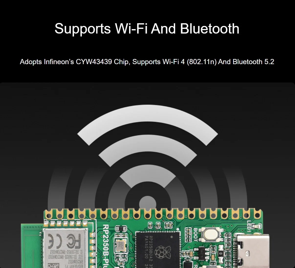 Płytka rozwojowa RP2350B Plus – Raspberry Pi Kit recenzja i cena