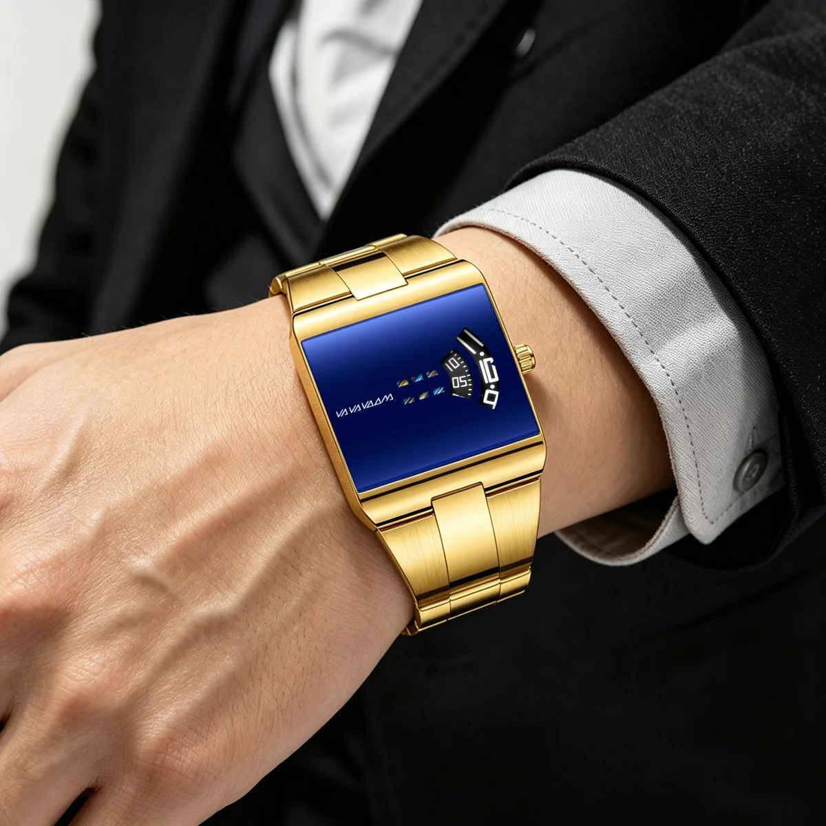 Watches for Men Original Brand Quartz Clock Luxury Waterproof Fashion Casual Stainless Steel Sport Watches Casual Business reloj image 4