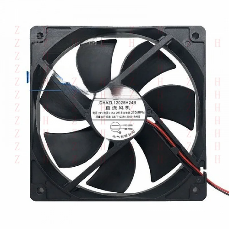 

XXZ для 1 шт. DELIXI DHAZL12025H24B 24 В 0,25 А 12 см 12025 2-проводной инверторный охлаждающий вентилятор