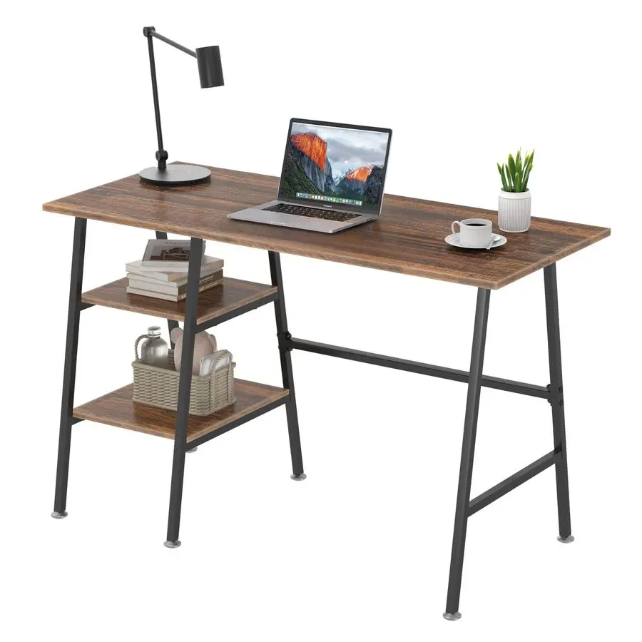 

43 Inch Computer Home Office Desk Modern Simple Writing Desk with Storage for Bedroom Simple Table Modern Student Study Desk,Wa