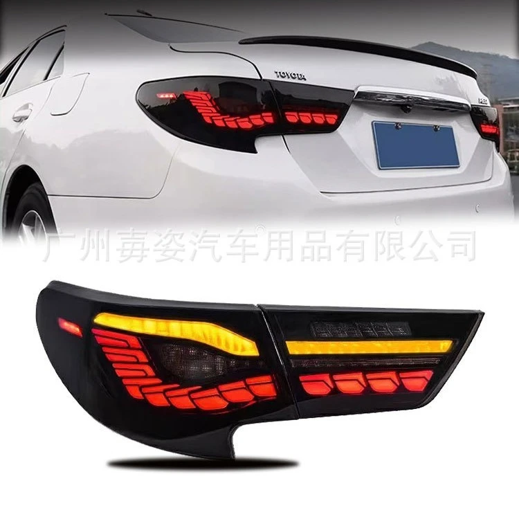 

Suitable for 10-17 New Toyota Ruizhi tail light assembly modified dragon scale LED line brake reversing streamer turn signal