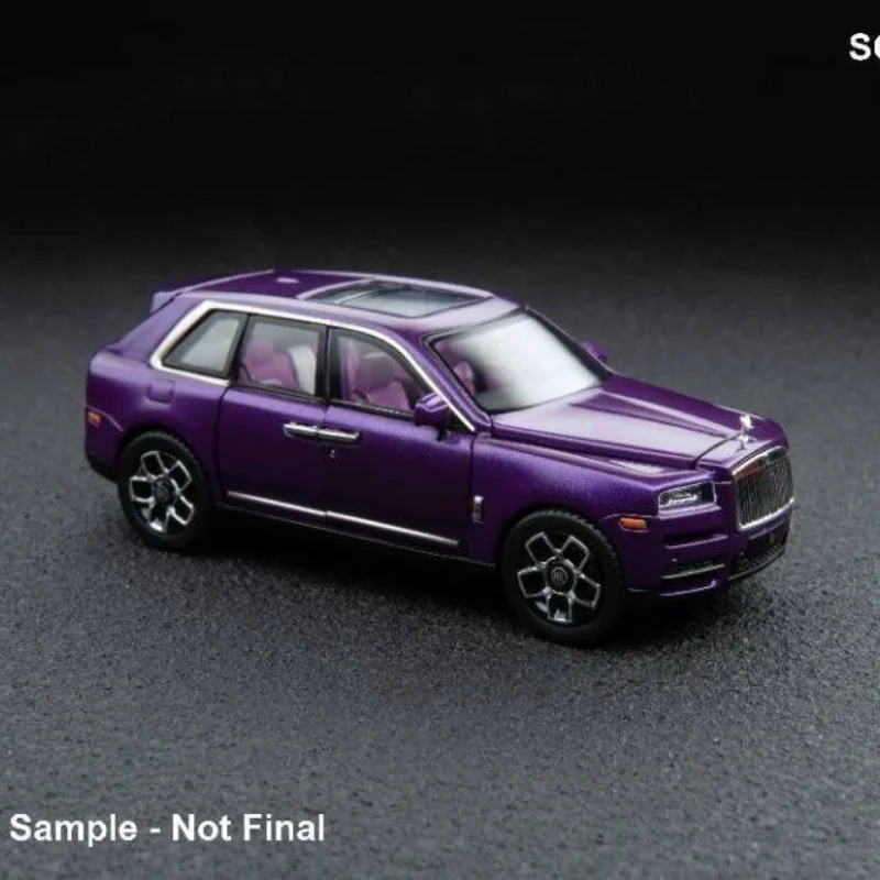 Diecast DCM 1:64 Scale Rolls-Royce Cullinan Full Drive Alloy Car Model view 6