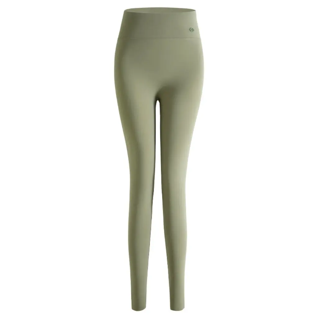 

Women's Air Layer Sunscreen Nine-Point Pants Thin Tummy-Tightening Butt-Lifting Nude Feeling Protein Nylon Outer Leggings