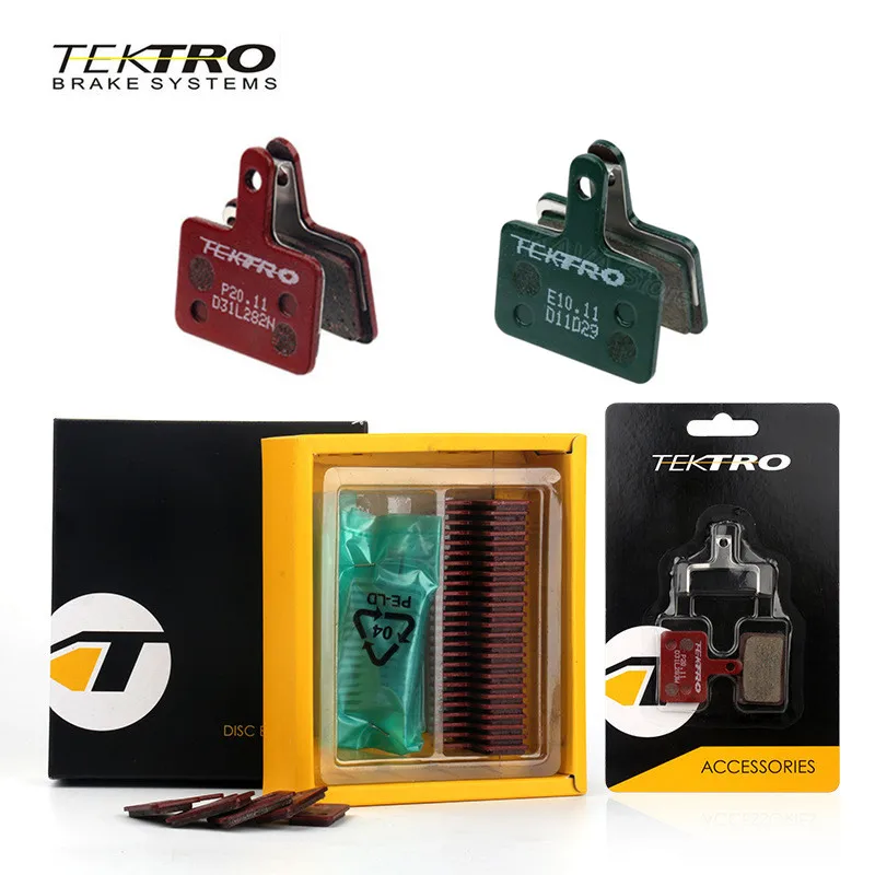 TEKTRO P20.11 E10.1 pastiglie freno a disco per bicicletta resina metallica MTB/pastiglie freno per bici da strada per M275 M285 M520 M300 M280 C510