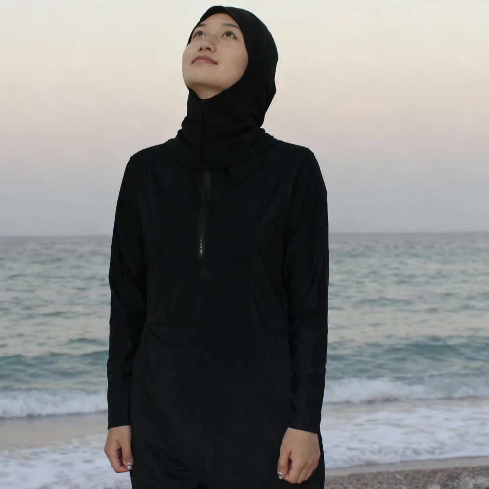 

Новинка 2025, скромный буркини Femme Musulmane Maillot De Bain, женский мусульманский хиджаб, купальник, арабский купальник, буркини, исламский купальный костюм