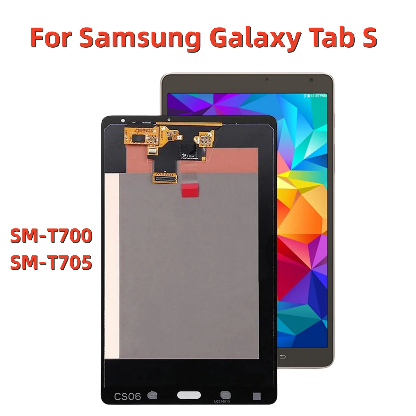 

8.4"LCD For Samsung Galaxy Tab S SM-T700 SM-T705 T700 T705 LCD Display Touch Screen Digitizer Glass Assembly Repair Parts