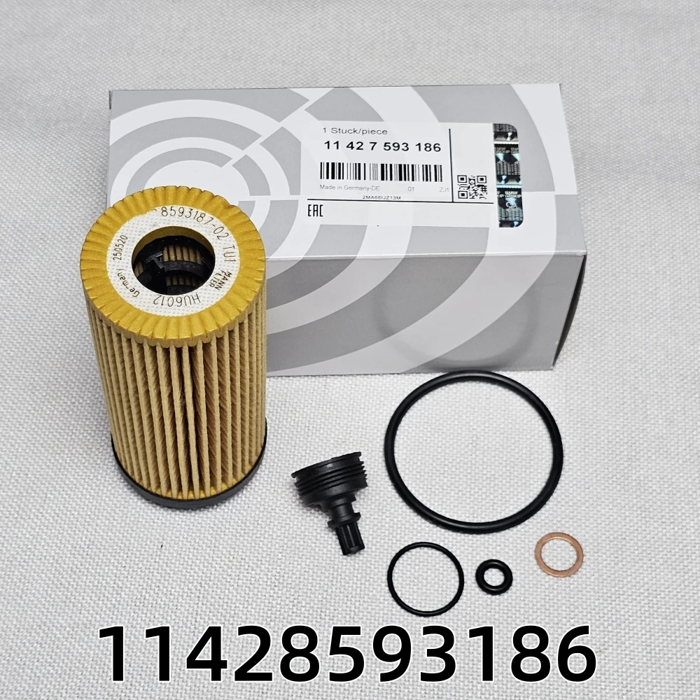 

Oil Filter Kit 11428593186 for Mini X1 F48 M135i F40 X2 F39 F45 F56 F55 11428593186 Set oil-filter element