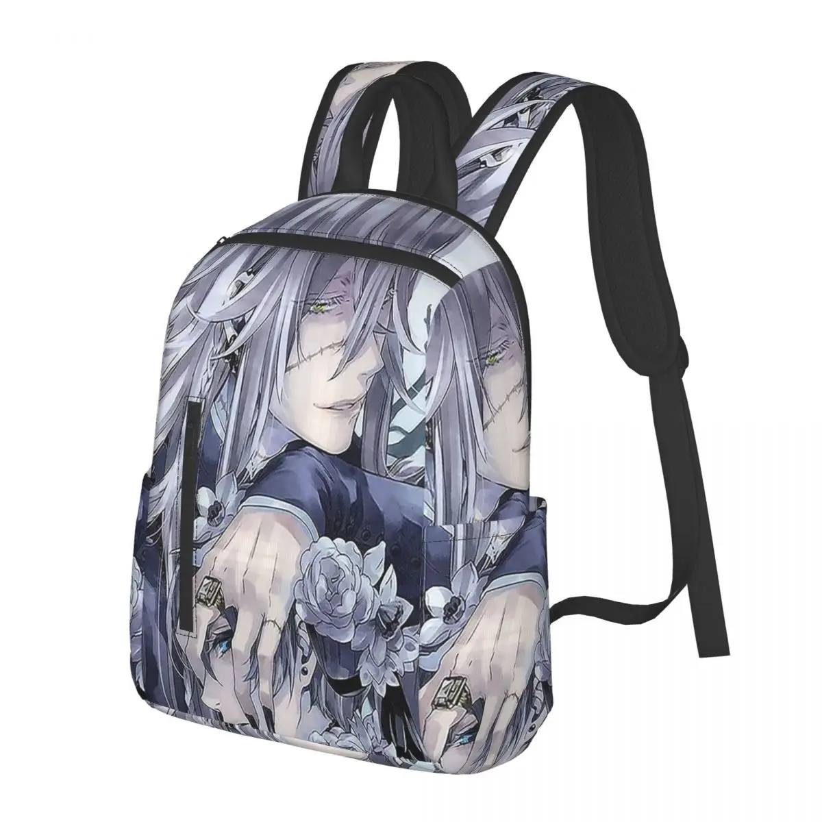 

Undertaker Black Butler Student Backpack School Bag Hiking Travel Daypack for Men Women Fashion Bookbag Shoulder Bags