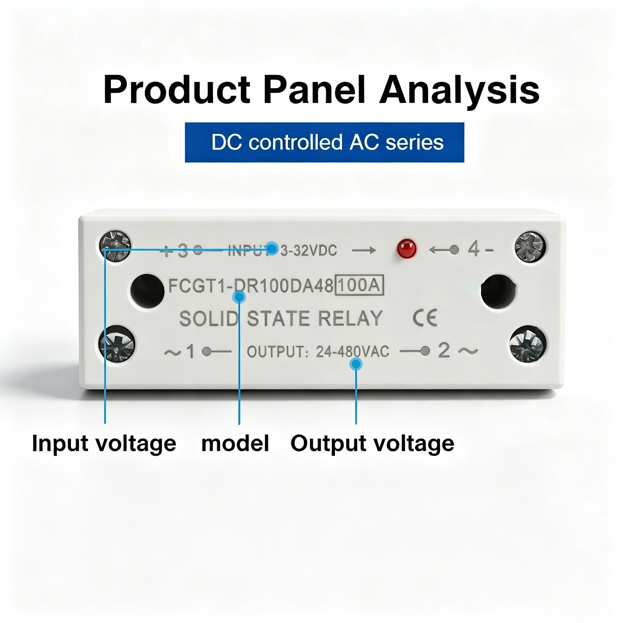 SSR Solid State Relay Single Phase Din Rail Mounted Slim Relay With Heat Sink 10A 25A 40A 50A 60A 80A Industrial Relay