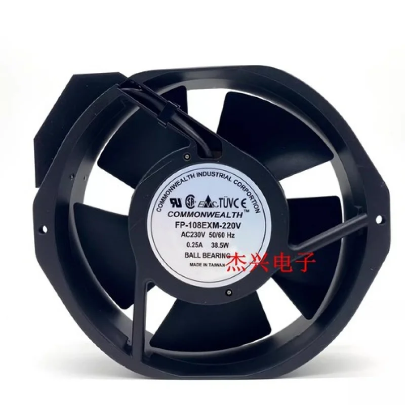 

Y 1PCS FP-108EXM S1B 17238 230V 0.25A 38.5W Cooling Fan