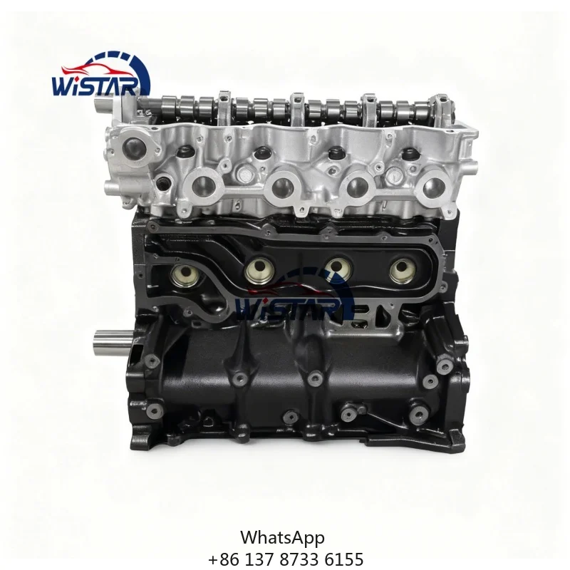 Diesel 3.0L SOHC Single Overhead Camshaft With 8 Valves Inline 4-cylinder Long Block 1KZTE Engine For Coaster For Hiace