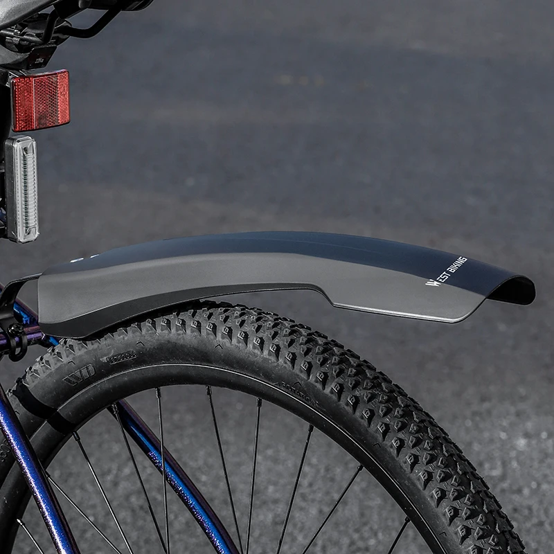 Kit Garde-Boue Vélo OUXI Avant Et Arrière - Universel, Réglable, Pour VTT Et Vélo Route 24 à 28 Pouces