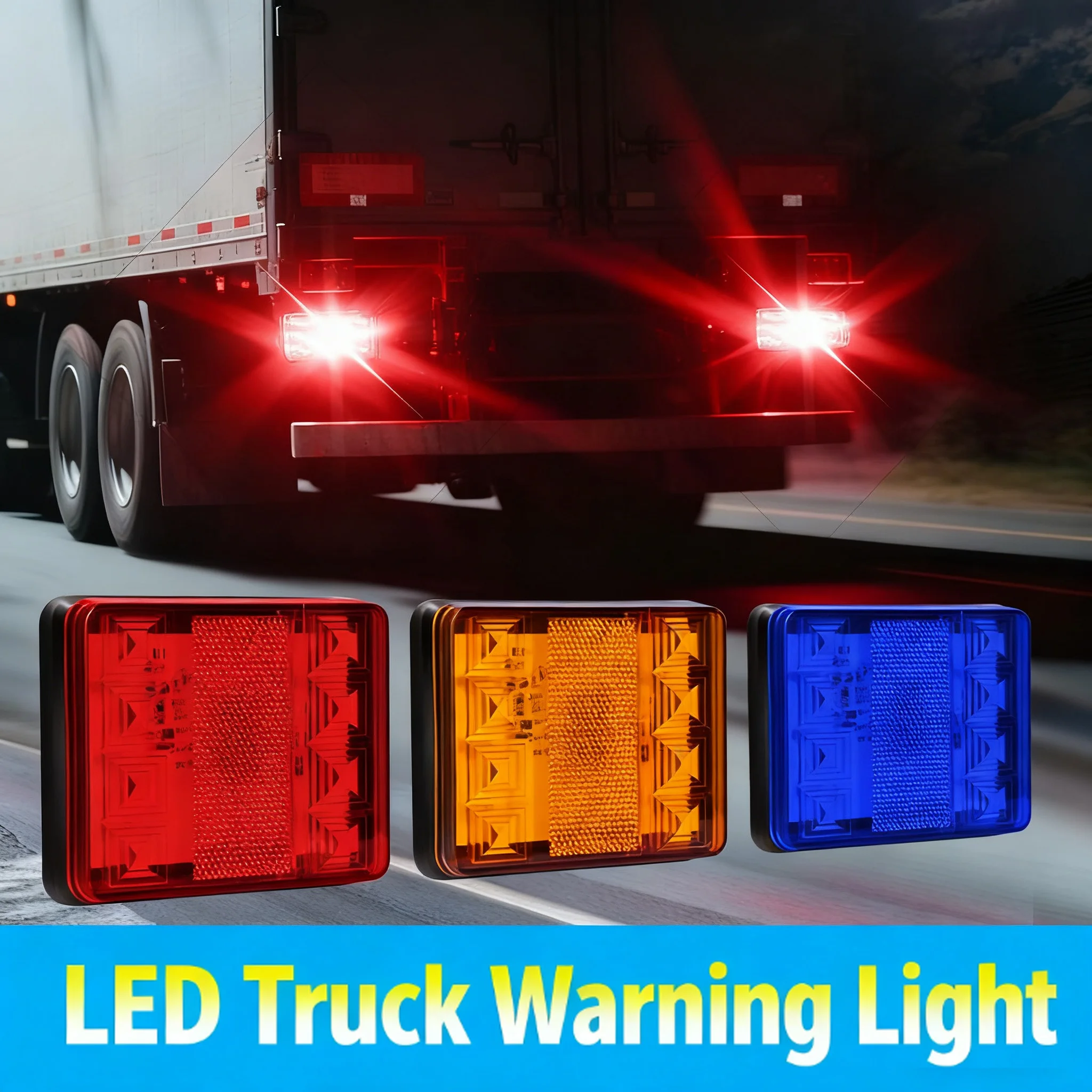 

12 В-24 В светодиодный задний фонарь, указатель поворота, стоп-сигнал, задний стоп-сигнал для автомобиля, грузовика, прицепа, водонепроницаемый сигнальный светильник