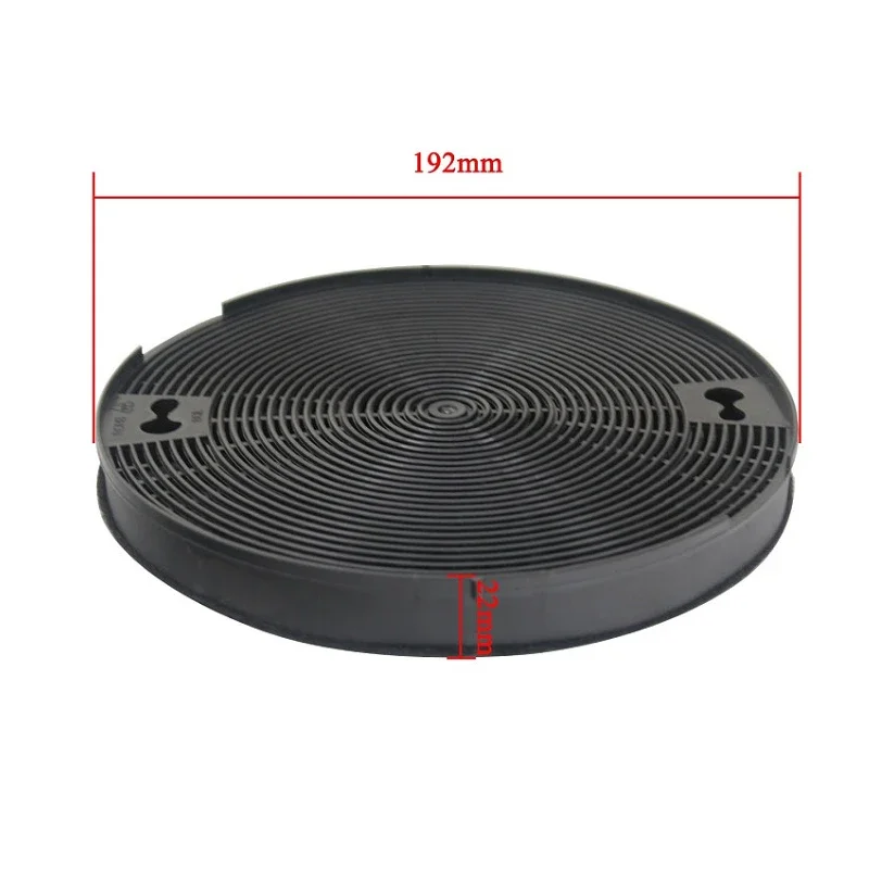

192x22mm Range Hood Carbon Filter for Kitchen Wall Mount Range Hood Ductless Ventilation Replacement Charcoal Vent Filter