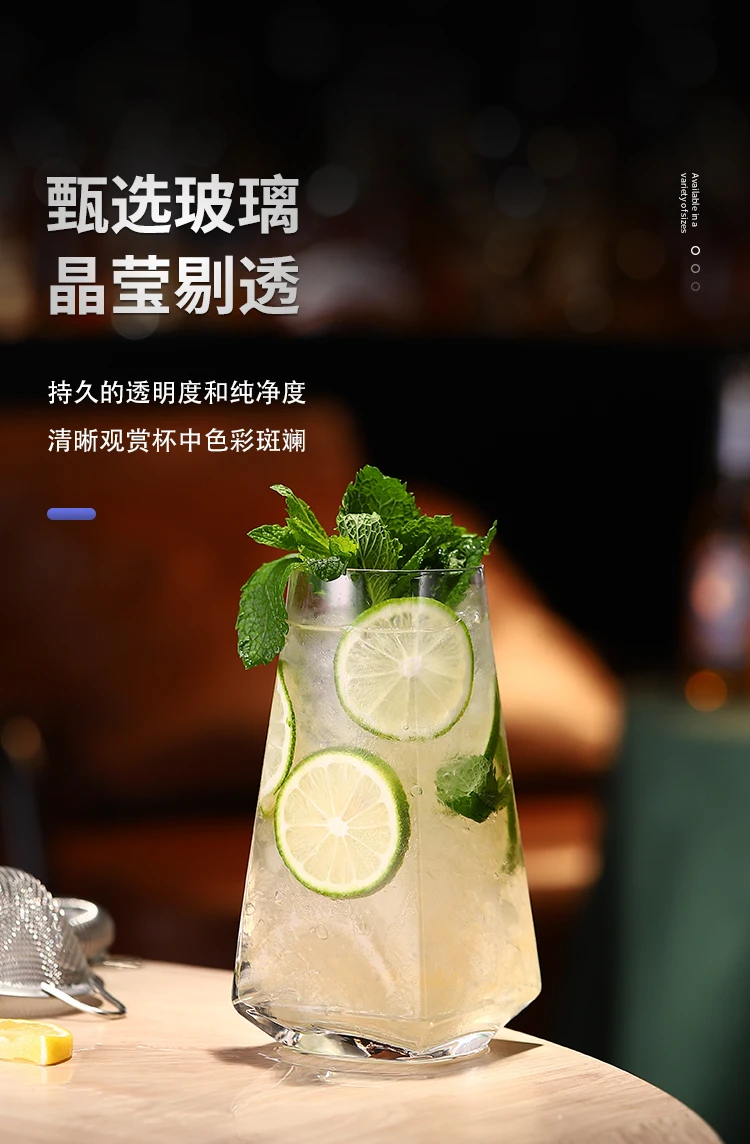 Description Picture 4 of itemCrystal Glass Wine Bottle, Red Bottle Cups, PAINED Gold Wine Decanter, Whiskey Home Bar Vodka Beer Bottle Jar, JR