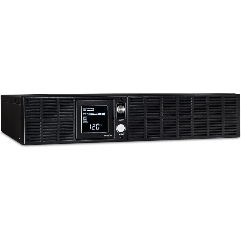 home. OR1500LCDRT2U Smart App LCD UPS System, 1500VA/900W, 8 Outlets, AVR, 2U Rack/Tower