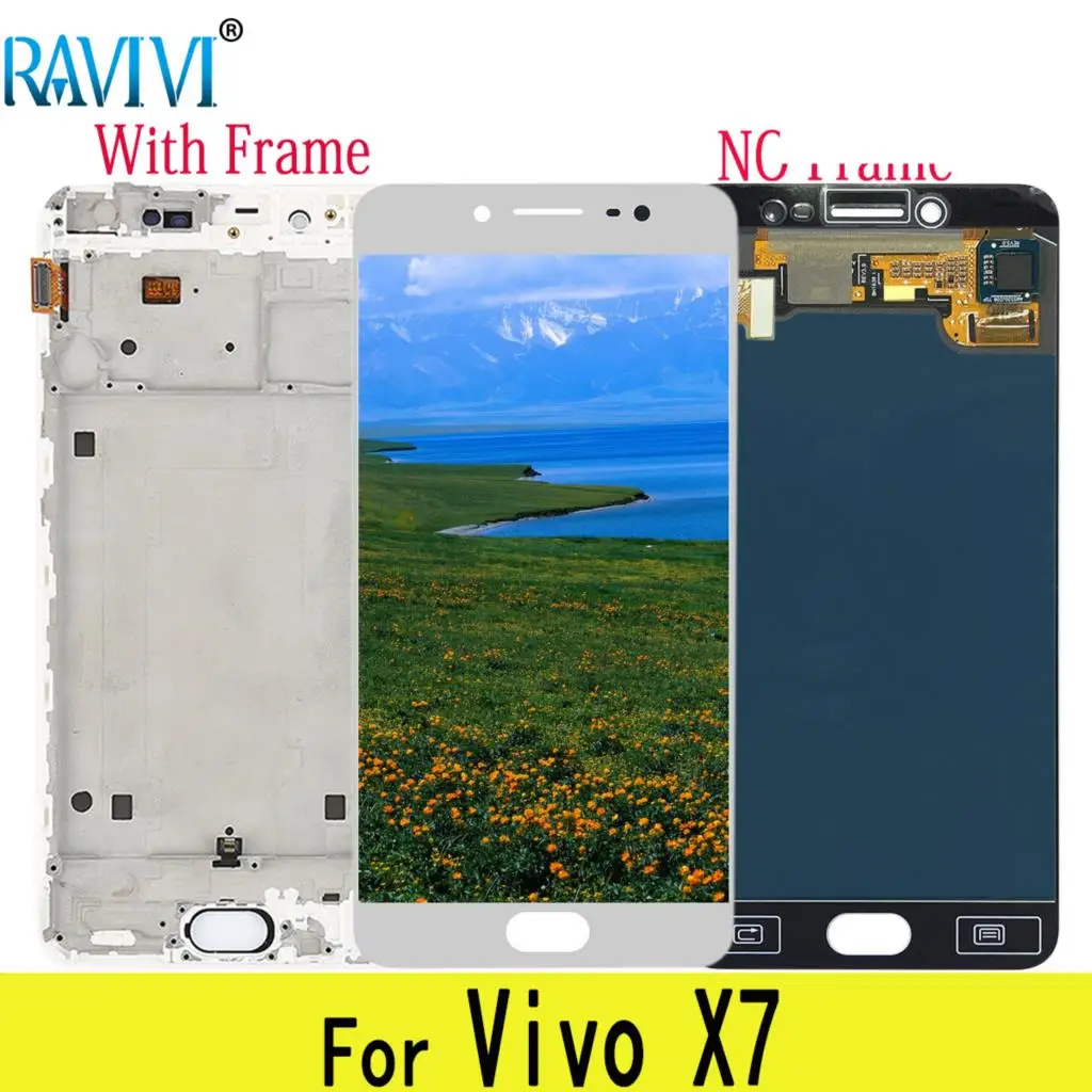 

5.2" X7 LCD For VIVO X7 LCD Display Touch Screen Digitizer Assembly Replacement For VIVO X7