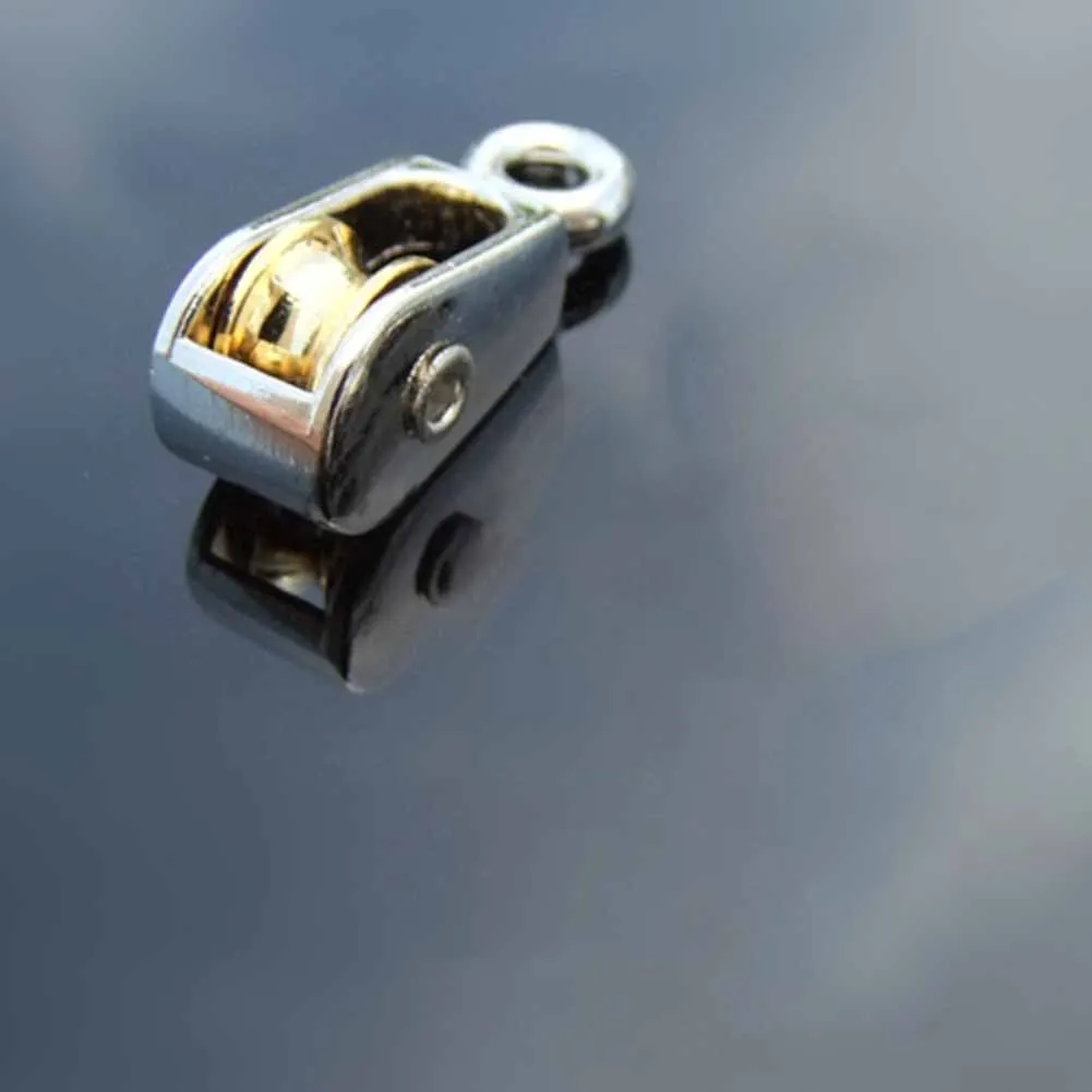 Einzelne feste Riemenscheibe, technisches Modell, Mini-Riemenscheibe, Miniatur-Riemenscheibe, rostfreie Riemenscheibe, kleine Riemenscheibe, 36/52/75 mm, DIY-Herstellung