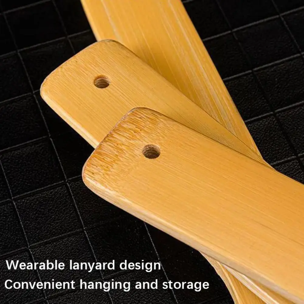 Versatile Bamboo Back Itch Scratcher Comfortable Relief Long Handled Tickling Rake Personal Care Massage Roller Men & Women