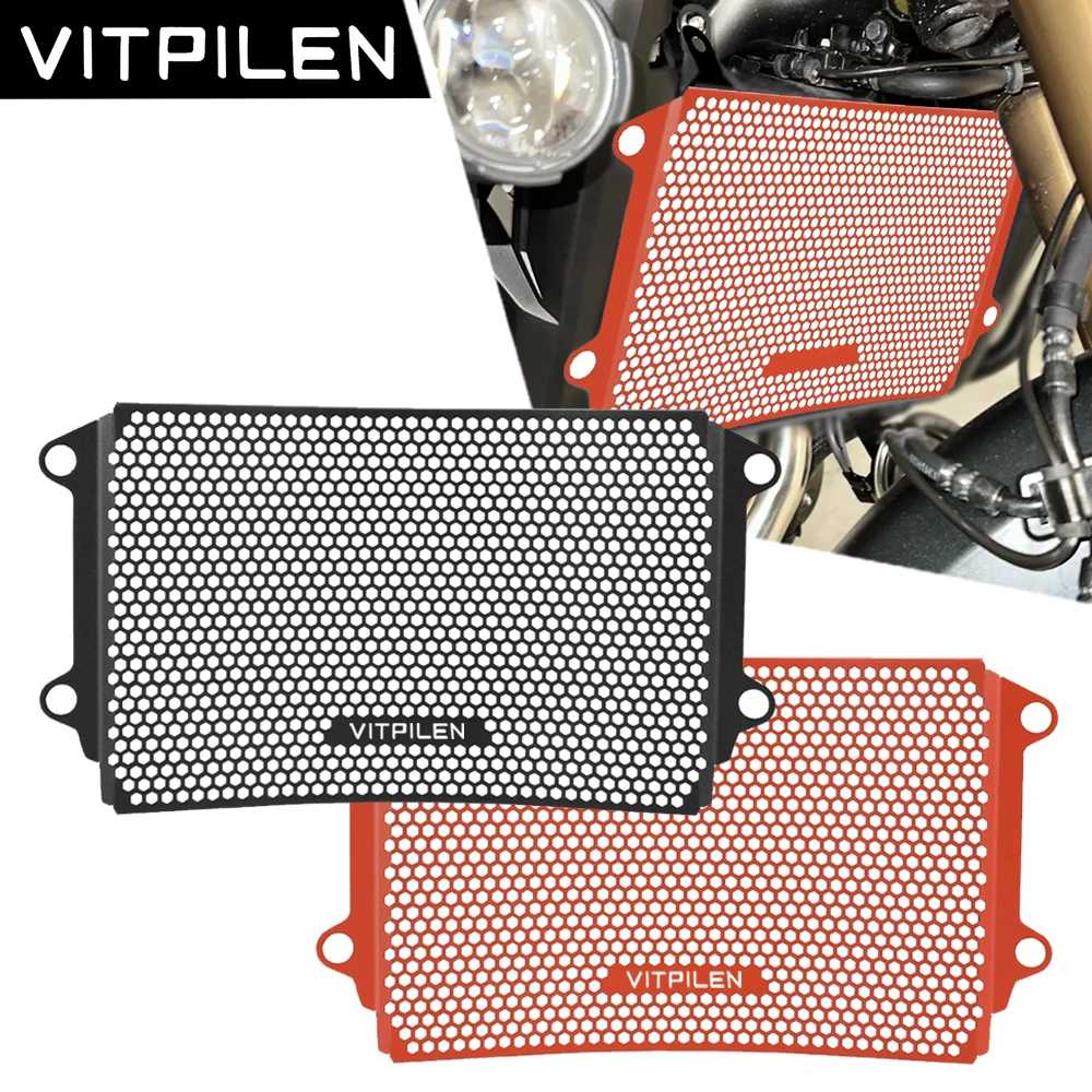 

For Husqvarna Vitpilen 401 Svartpilen 401 2024 2025 2026 Motorcycle Accessories Radiator Grille Guard Cover Protection Protetor